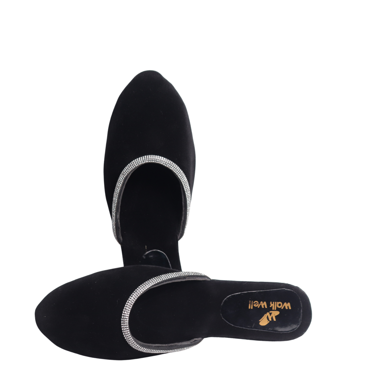 Velvet Cut Shoes β Black, Blue & Mehroon | Stylish & Comfortable Footwear Code #4476