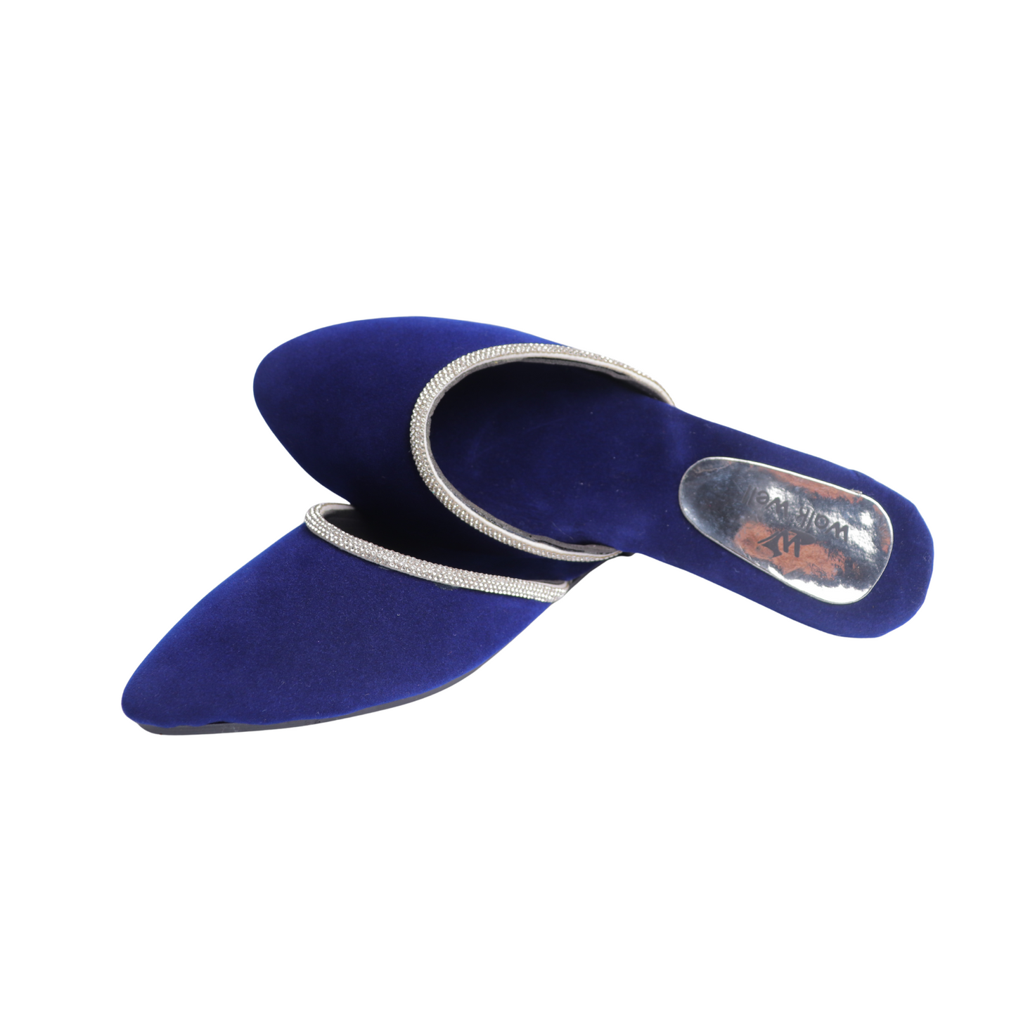 Velvet Cut Shoes β Black, Blue & Mehroon | Stylish & Comfortable Footwear Code #4476