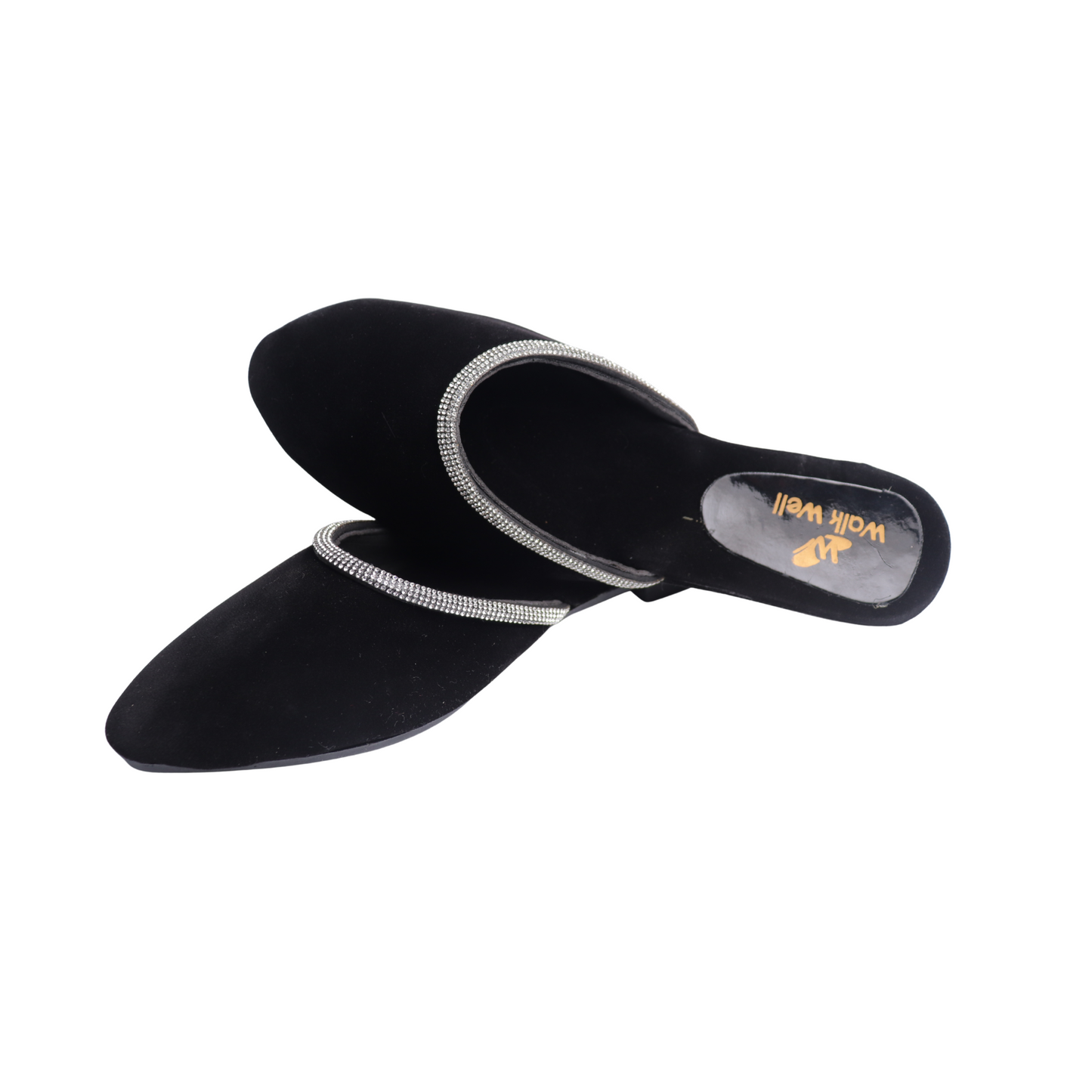 Velvet Cut Shoes β Black, Blue & Mehroon | Stylish & Comfortable Footwear Code #4476